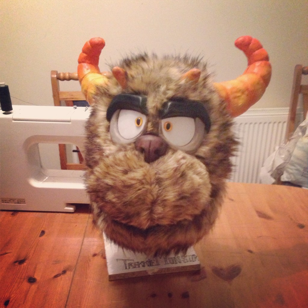 Trekkie Monster Avenue Q Puppet Claire Hylands Prop Making