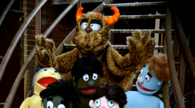 Trekkie Monster Avenue Q Puppet Claire Hylands Prop Making