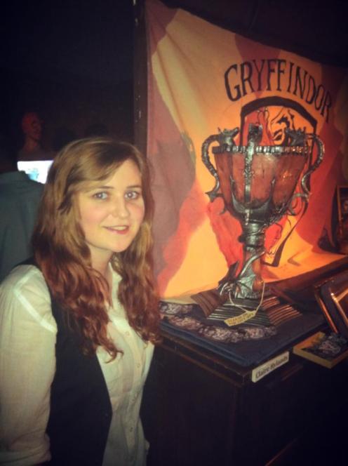 Claire Hylands Triwizard Cup Lifesize replica Harry Potter