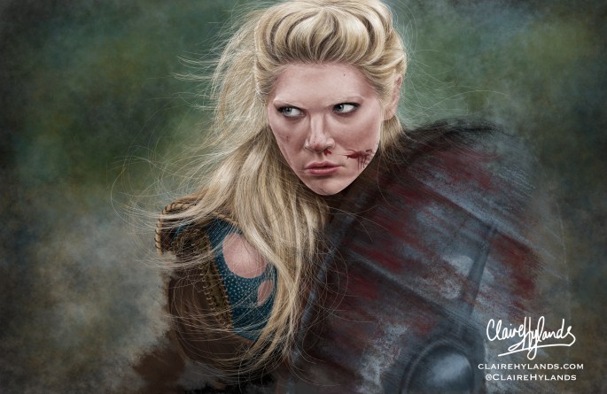 Lagertha Drawing